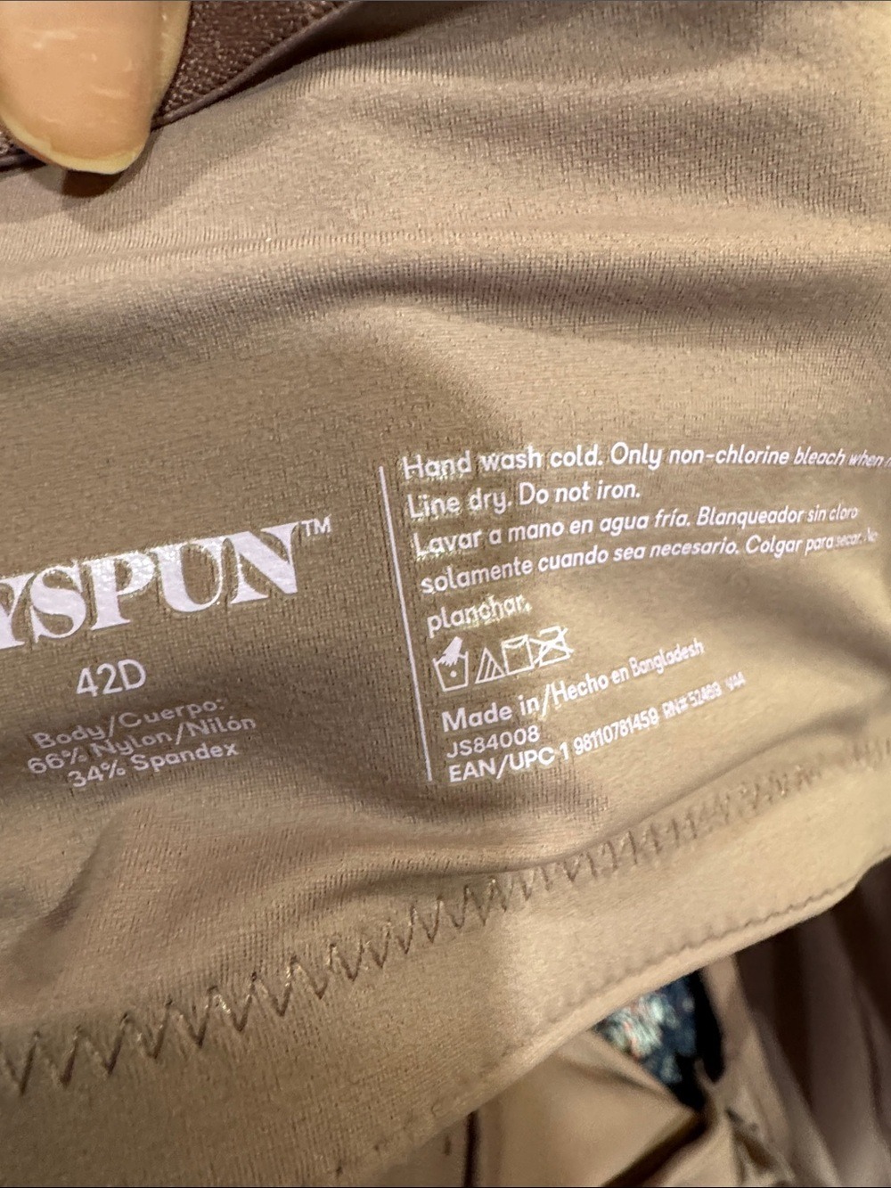 Joyspun Plus Wireless T Shirt Bra Size 42 D NWT set of 2 - Picture 10 of 10